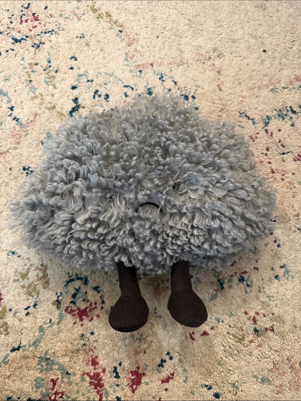 Jellycat Plush Curly Gray Plush